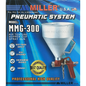 Miller MMG-300 Mortar Gun / Air Texture Hopee Cup Spray Gun (Gravity) [Aluminum] - KHM Megatools Corp.
