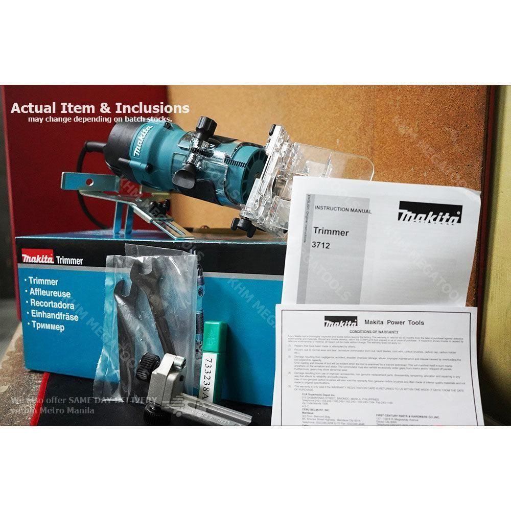 Makita 3712 Palm Router 1/4" 530W (Soft Start) - KHM Megatools Corp.