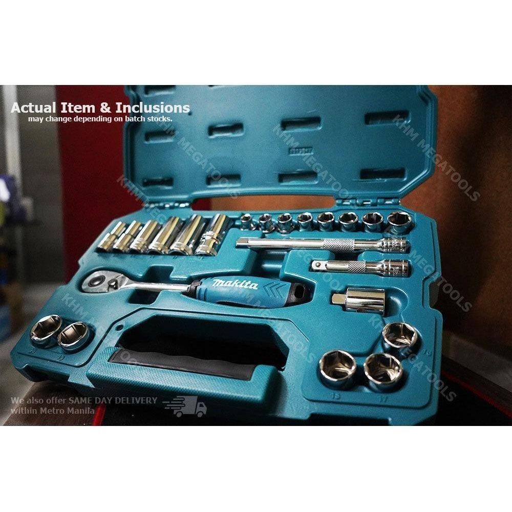 Makita pass thru online socket set