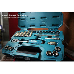 Makita B-65573 23pcs. 3/8″ Dr. Rachet & Socket Wrench Set - KHM Megatools Corp.