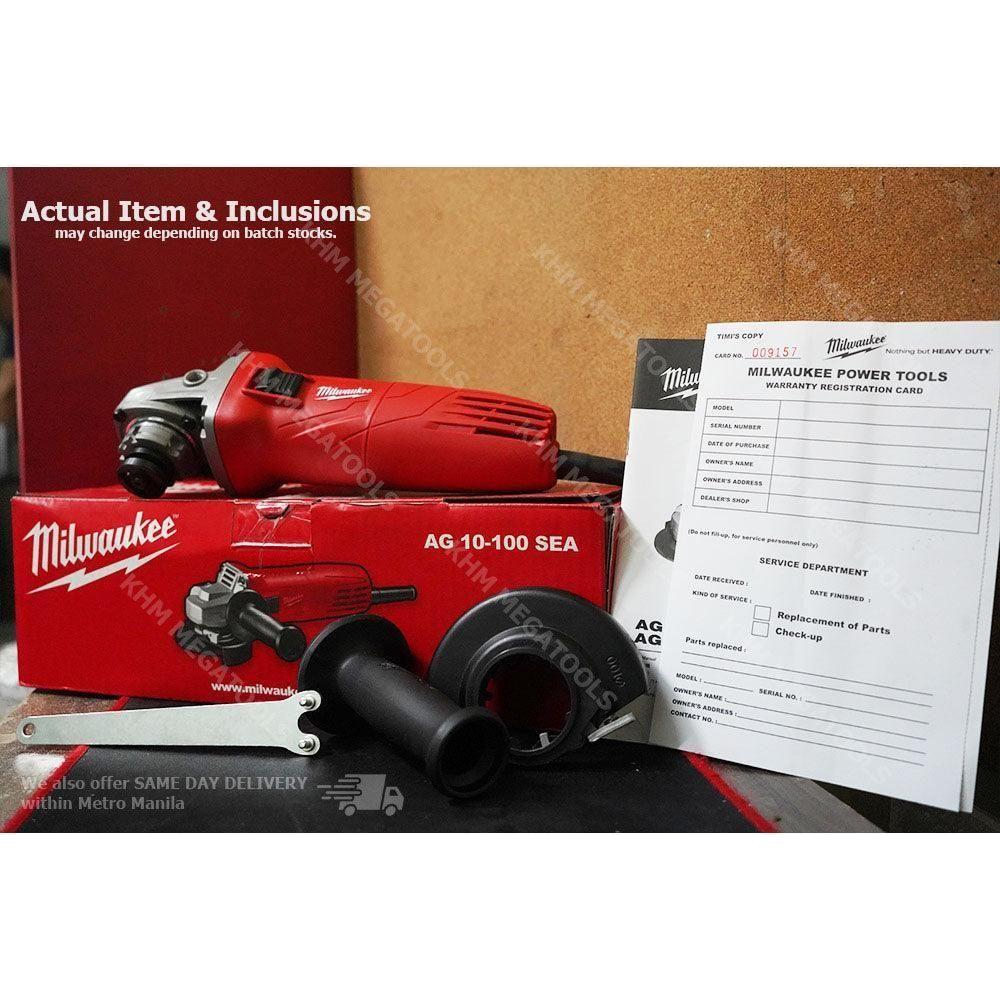 Milwaukee AG10-100 Angle Grinder 4" - KHM Megatools Corp.