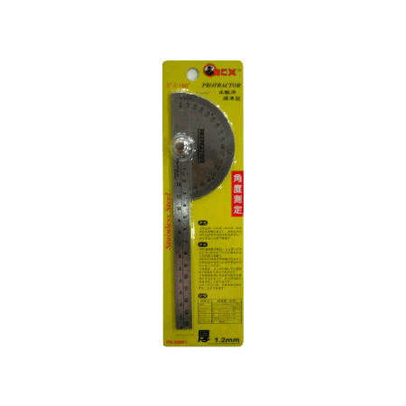 Orex PS-50001 Stainless Steel Protractor | Orex by KHM Megatools Corp.
