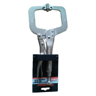 Bernmann ViseGrip Locking C-Clamp Pliers with Swivel Pad | Bernmann by KHM Megatools Corp.