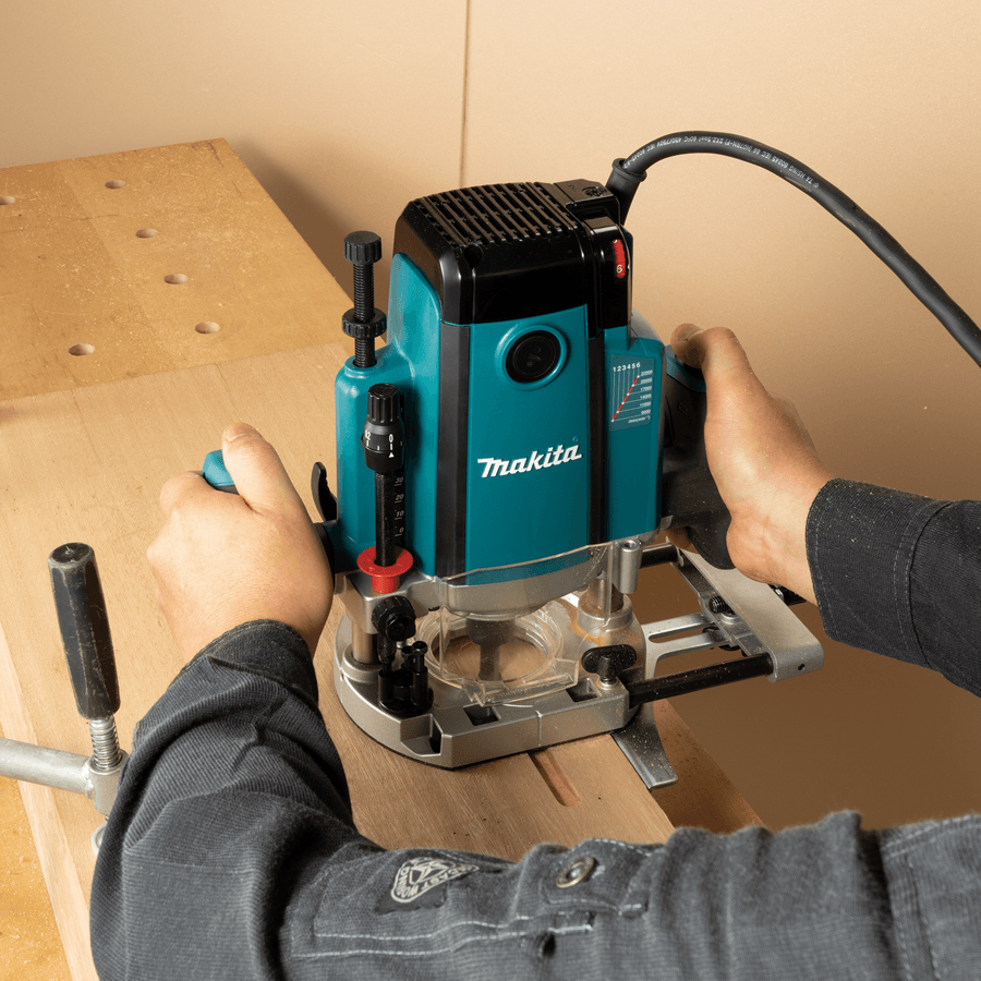 Makita RP2303FC Plunge Router (Variable Speed) [1/4"&1/2"] 2100W