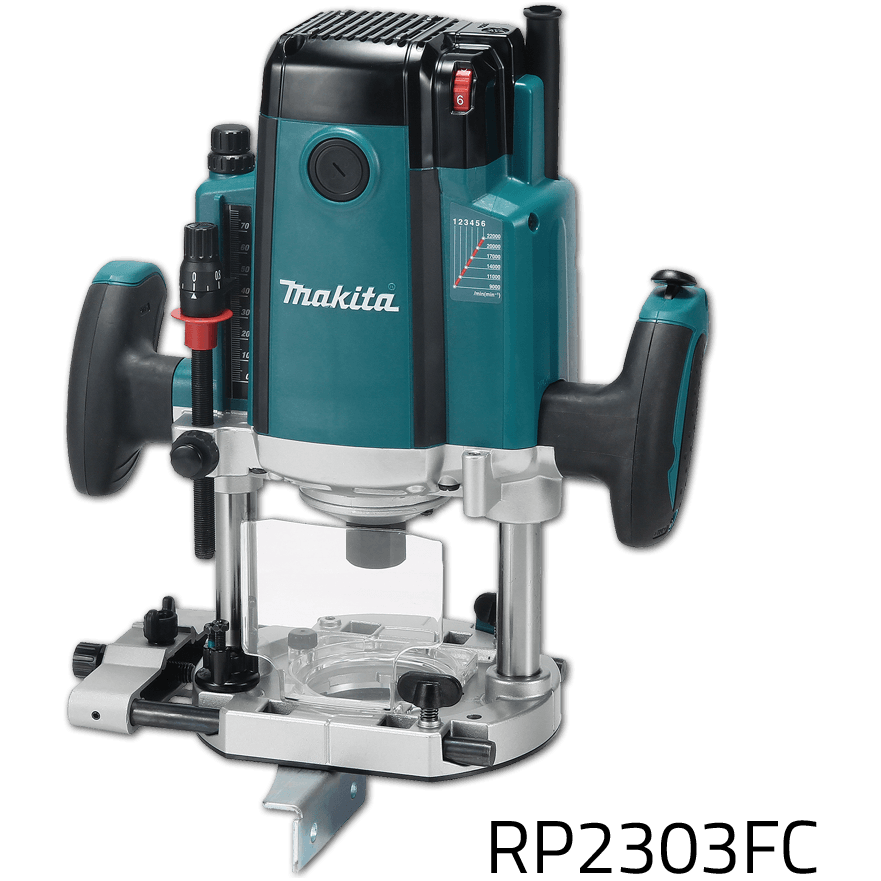 Makita RP2303FC Plunge Router (Variable Speed) [1/4"&1/2"] 2100W - KHM Megatools Corp.