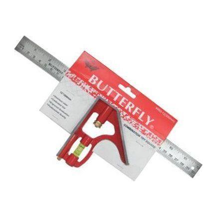 Butterfly #492 Stainless Combination Try Square 12" | Butterfly by KHM Megatools Corp. Main image