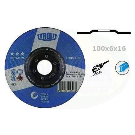 Tyrolit A30S-BFX Grinding Disc 4" [Premium] Secondary image