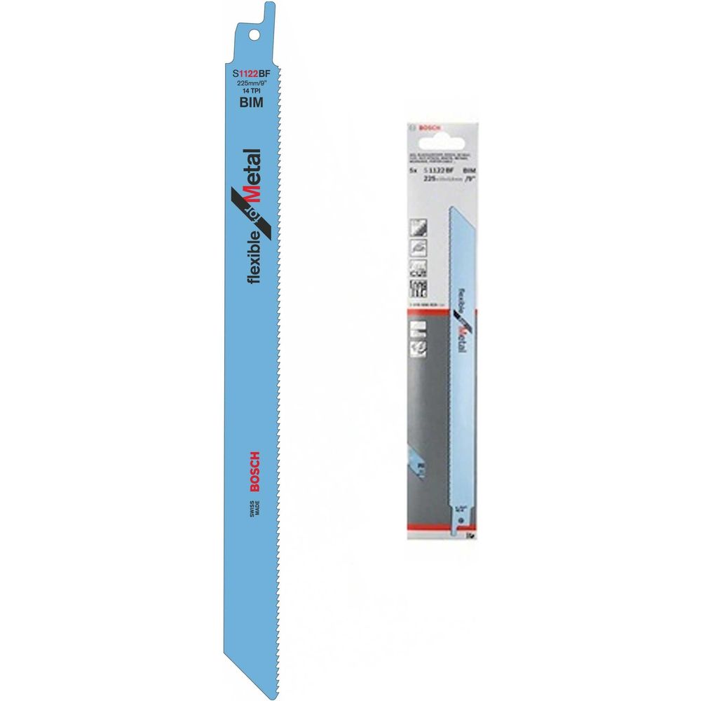 Bosch S1122BF Reciprocating Saw Blade for Metal - Goldpeak Tools PH Bosch