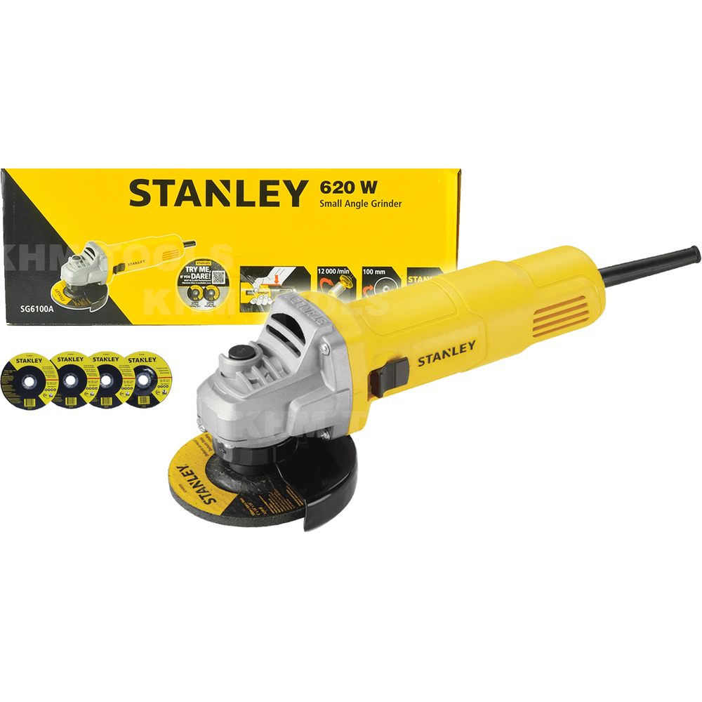 Stanley SG6100A Angle Grinder 4" 620W