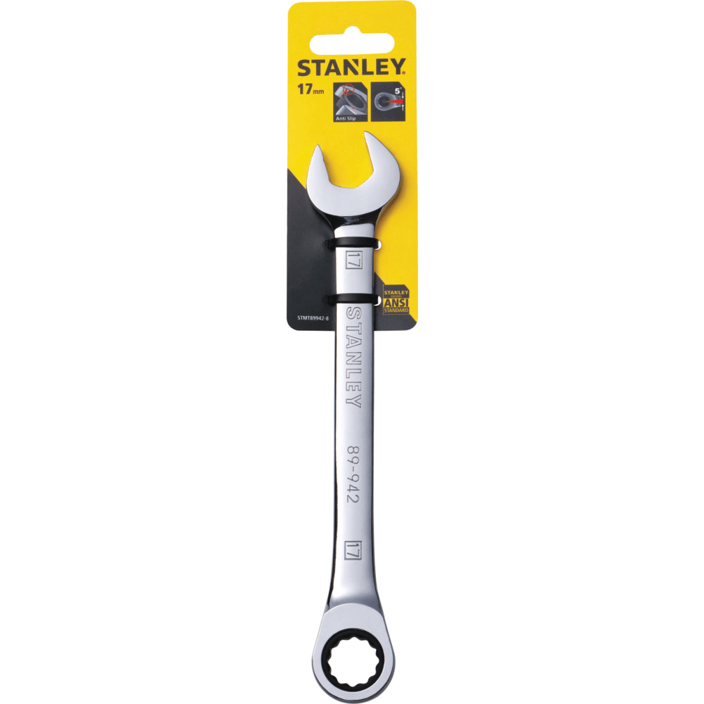 Stanley Reversible Gear Ratcheting Combination Wrench (Loose)