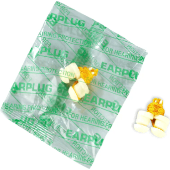 Blue Eagle Ear Plug in Plastic Pack