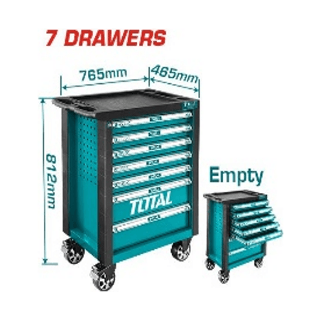 Total THRC01071 Roller Cabinet (7pcs Drawer) - KHM Megatools Corp.