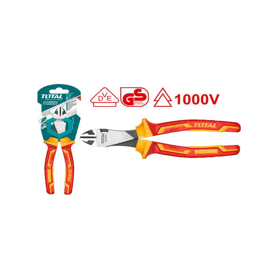 Total THTIP2571 Insulated Heavy-Duty Diagonal Cutting Pliers 7" - KHM Megatools Corp.