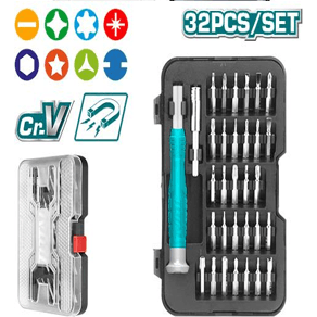 Total THT250PS0321 32pcs Precision Screwdriver Set - KHM Megatools Corp. Main image