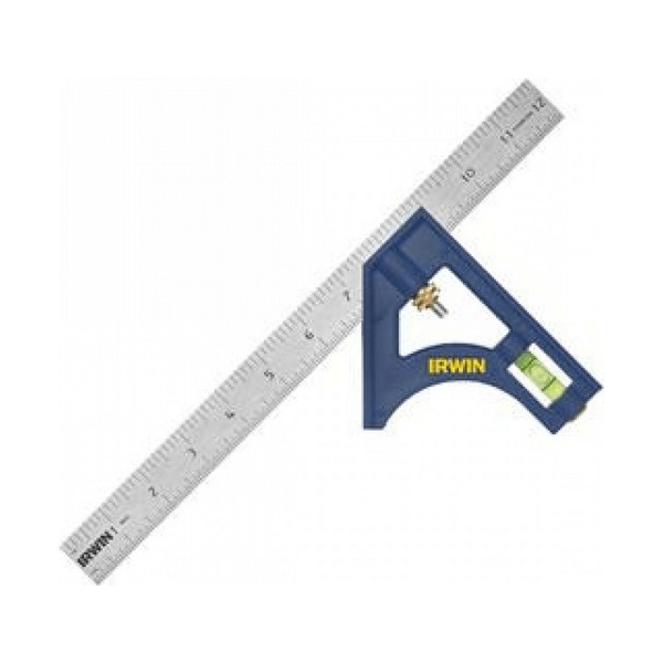 Irwin T1884637 Plastic Combi Try Square 300mm (12") | Irwin by KHM Megatools Corp. Main image