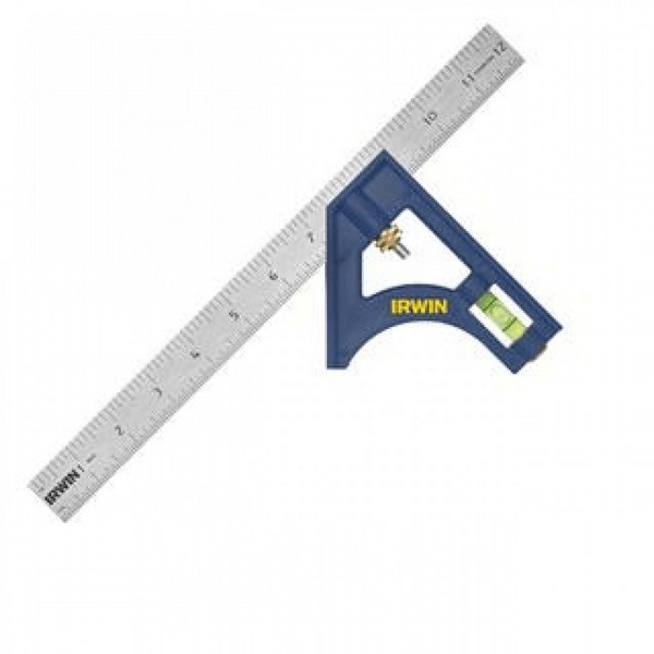 Irwin T1884637 Plastic Combi Try Square 300mm (12") | Irwin by KHM Megatools Corp.