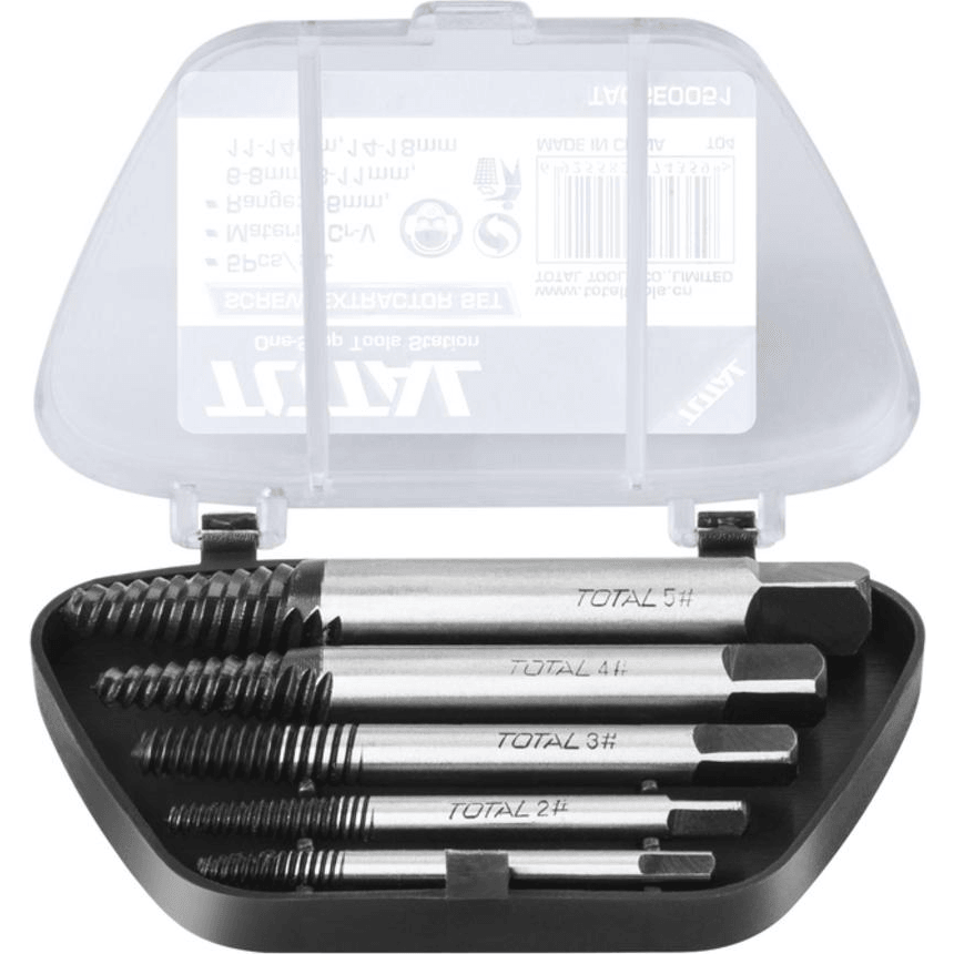 Total TACSE0051 Screw Extractor Set | Total by KHM Megatools Corp.