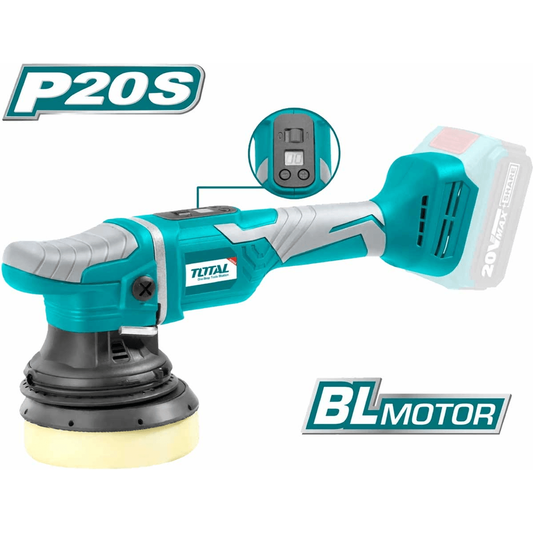 Total TAPLI2002 20V Cordless Brushless Polisher 7" (Bare) | Total by KHM Megatools Corp. 1000