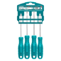Total THTDC250401 4pcs Screwdriver Set | Total by KHM Megatools Corp.
