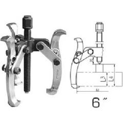 Total THTGP366 Three Jaws Gear Puller 6" | Total by KHM Megatools Corp.