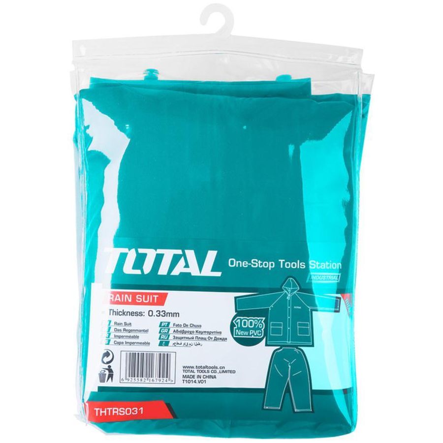 Total THTRC031 Rain Suit - Goldpeak Tools PH Total
