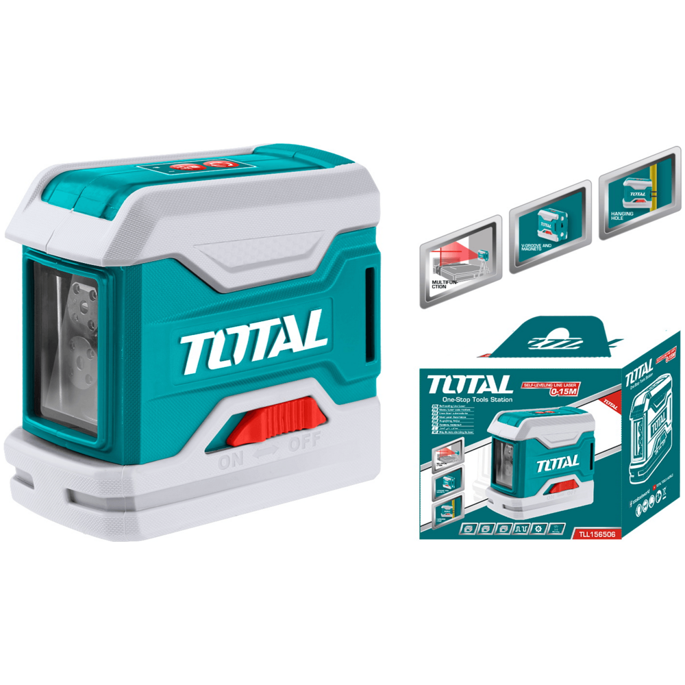 Total TLL156506 Self-Levelling Line Laser Level – KHM Megatools Corp.