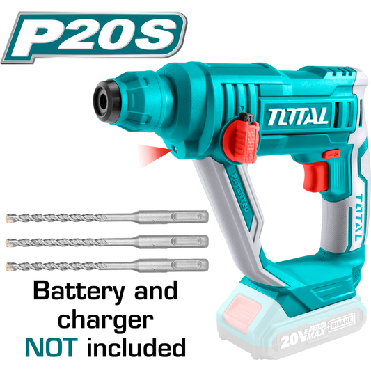 Total TRHLI1601 20V Cordless SDS-plus Rotary Hammer (Bare) | Total by KHM Megatools Corp. 936