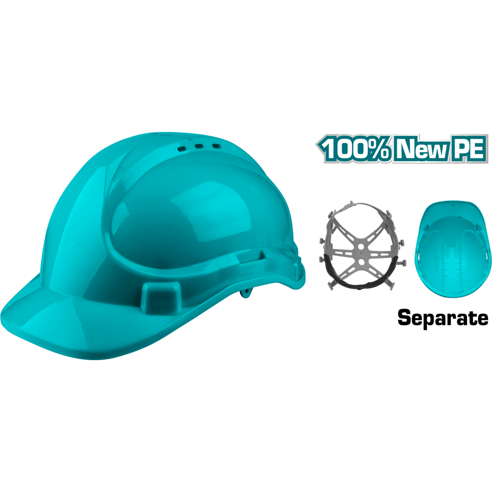 Total Safety Helmet / Construction Helmet (PE Shell) | Total by KHM Megatools Corp.