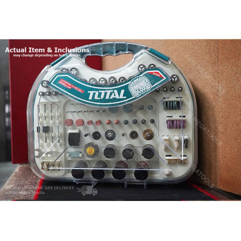 Total TACSD12501 250 pcs Accessory Kit Set for Rotary Tool - KHM Megatools Corp.