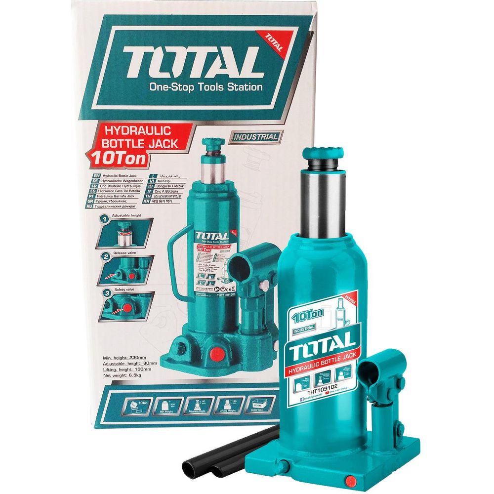 Total Hydraulic Bottle Jack | Total by KHM Megatools Corp.
