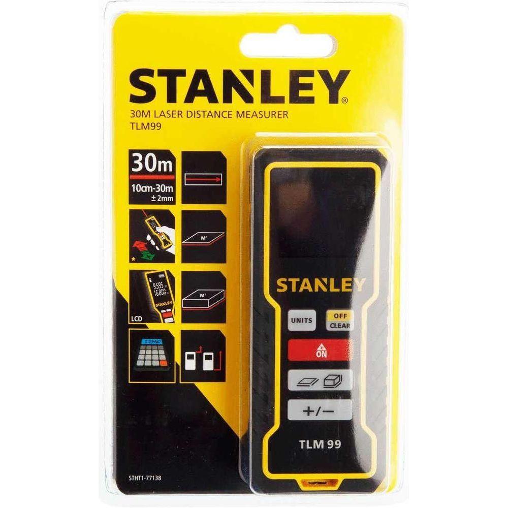 Stanley TLM99 Laser Distance Measurer / Range Finder [30 meters] (77-138) - KHM Megatools Corp.