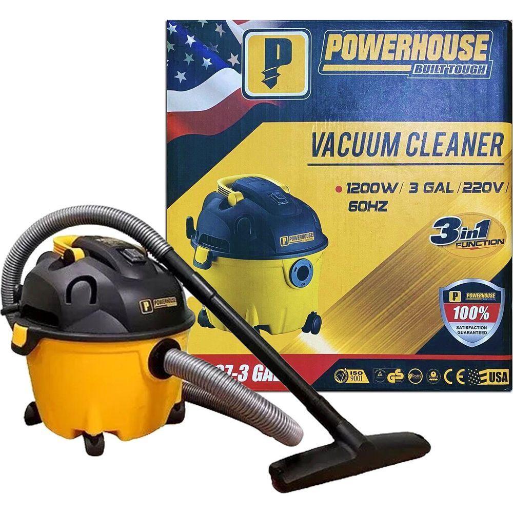 Powerhouse PH07-3 GAL Vacuum Cleaner 3Gallons | Powerhouse by KHM Megatools Corp.