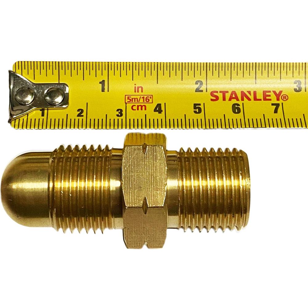 Acetylene to LPG Adapter / Adaptor  Brass Fitting for Welding & Cutting Outfit