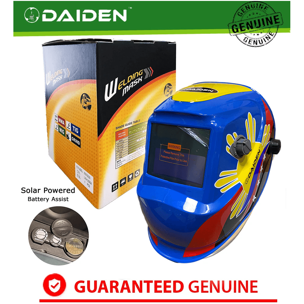 Daiden Auto Darkening Helmet / Mask for Welding | Daiden by KHM Megatools Corp.