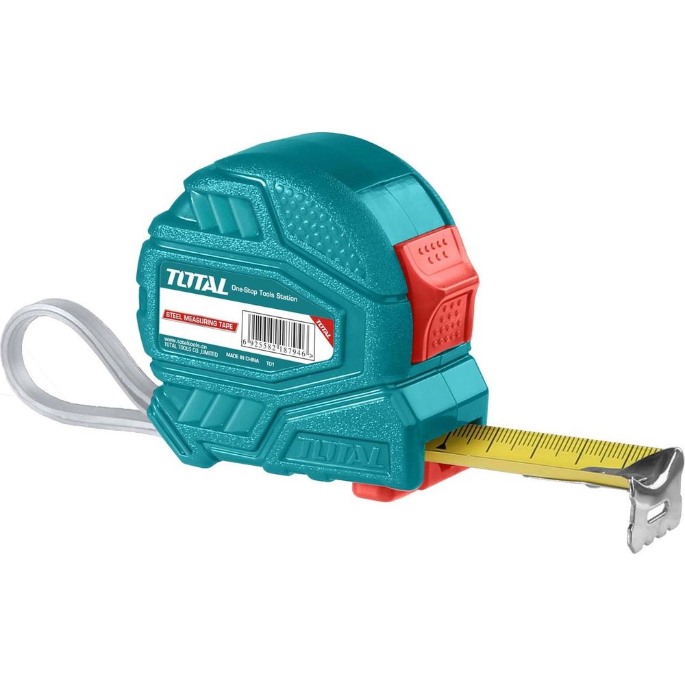 Total Steel Tape Measure (2 Stop Button) | Total by KHM Megatools Corp.