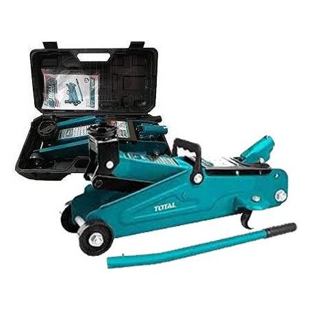 Total THT108225 Hydraulic Floor / Crocodile Jack 2Tons with Case