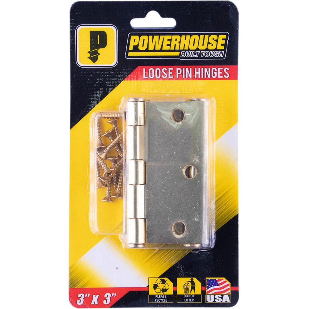 Powerhouse Loose Pin Hinges | Powerhouse by KHM Megatools Corp.