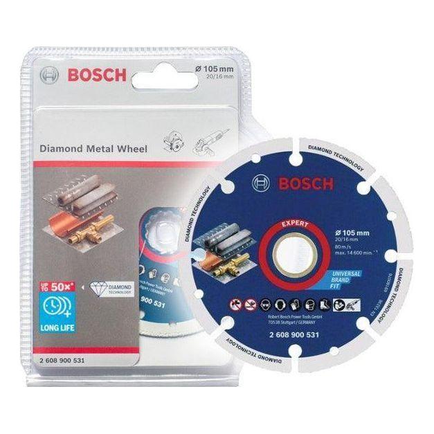 Bosch Diamond Cut off Wheel for Metal 4" (2608900531) | Bosch by KHM Megatools Corp. Main image