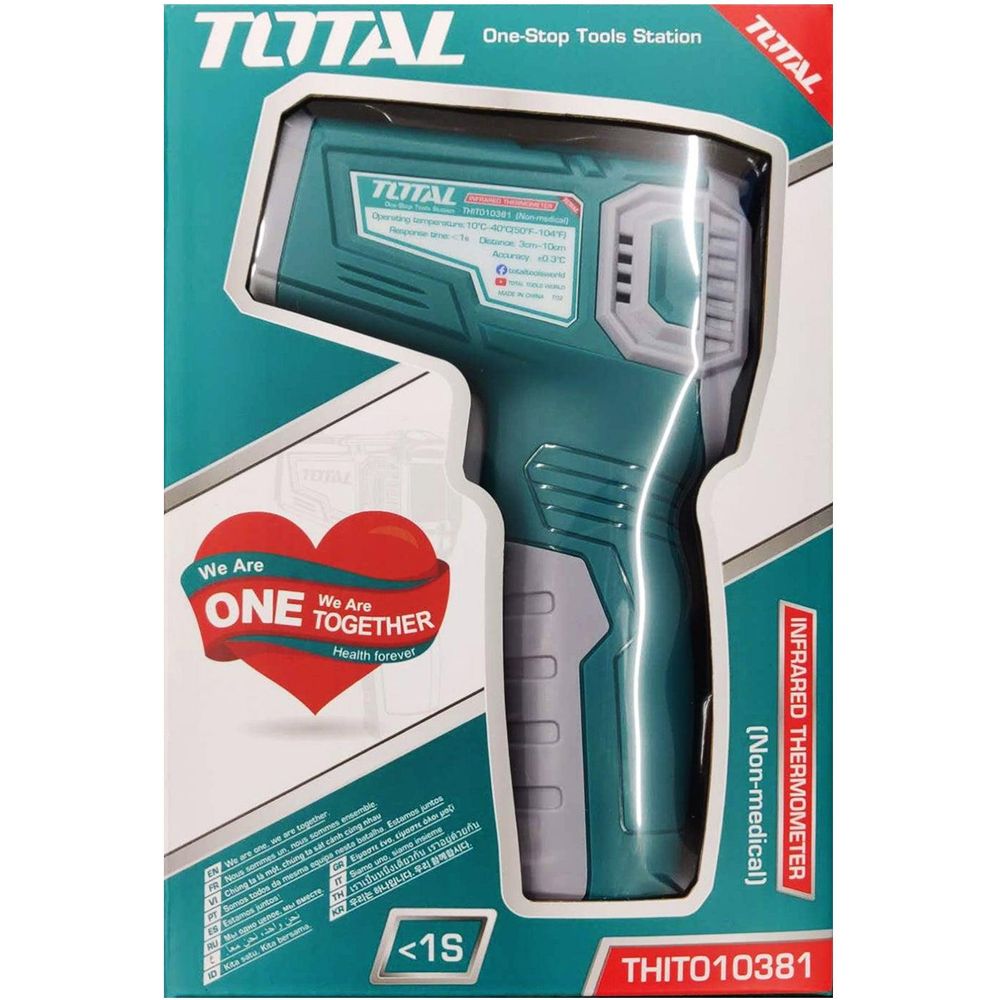 Total THIT010381 Infrared Thermometer / Thermal Scanner | Total by KHM Megatools Corp.