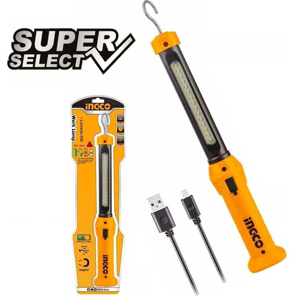 Ingco HWLI35261 Work Lamp Light (SS) 300 lumens | KHM Megatools Corp.