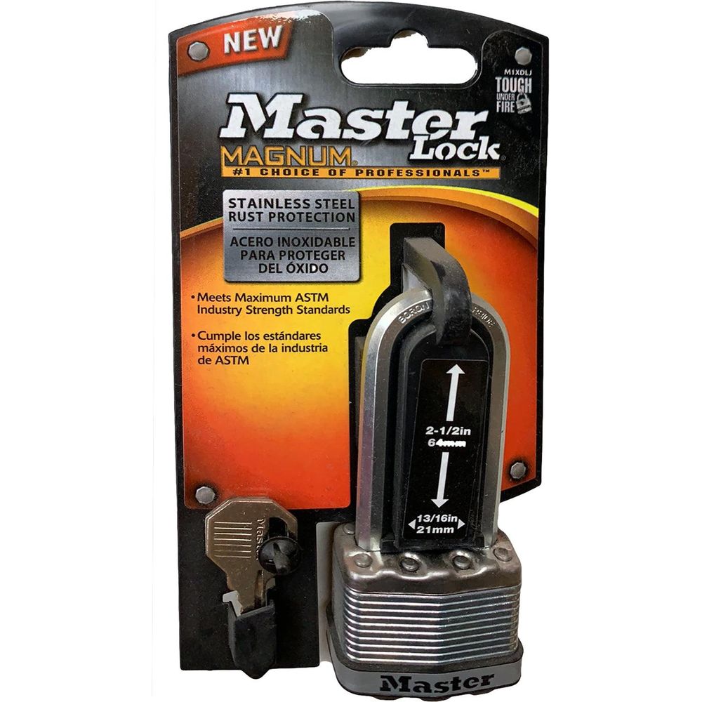 MasterLock Magnum® Laminated Steel Padlock (Long Shackle) | Masterlock by KHM Megatools Corp.