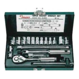 Hans 2618 1/4" Drive 18pcs Socket Wrench Set | Hans by KHM Megatools Corp.