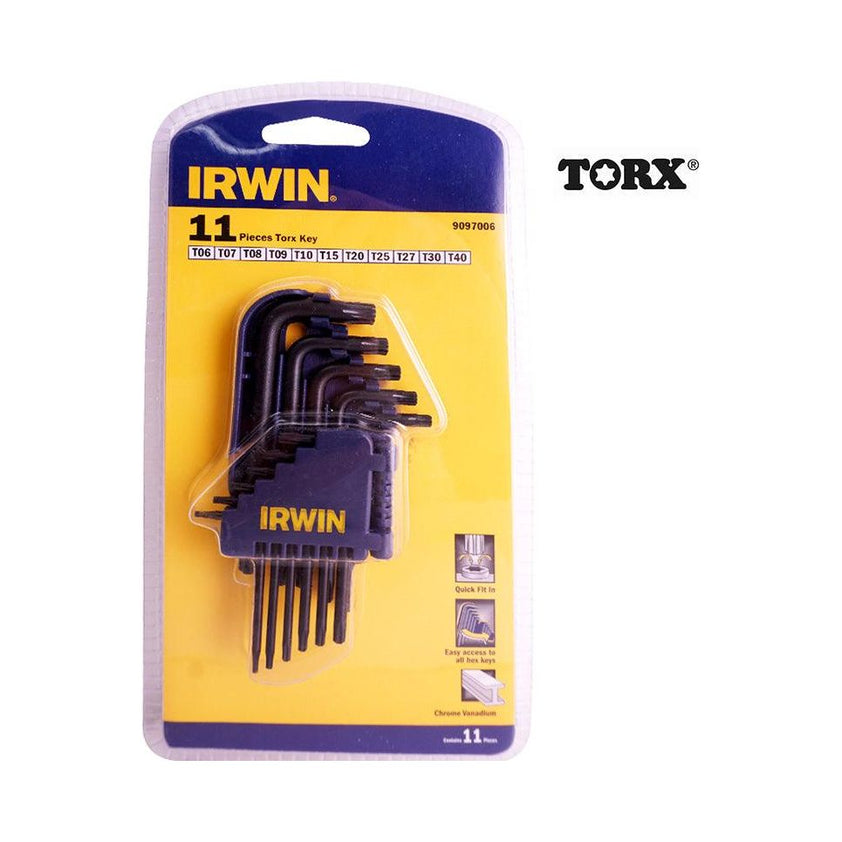 Irwin T9097006 Torx Allen Wrench Set 11pcs | Irwin by KHM Megatools Corp.