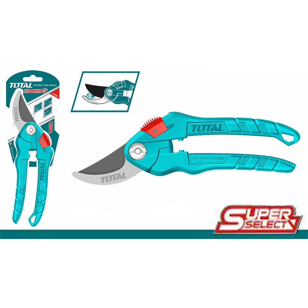 Total THT0201 Pruning Shears 8" (SS)