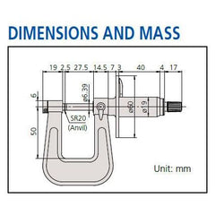 Mitutoyo Sheet Metal Micrometers, Series 118 | Mitutoyo by KHM Megatools Corp.