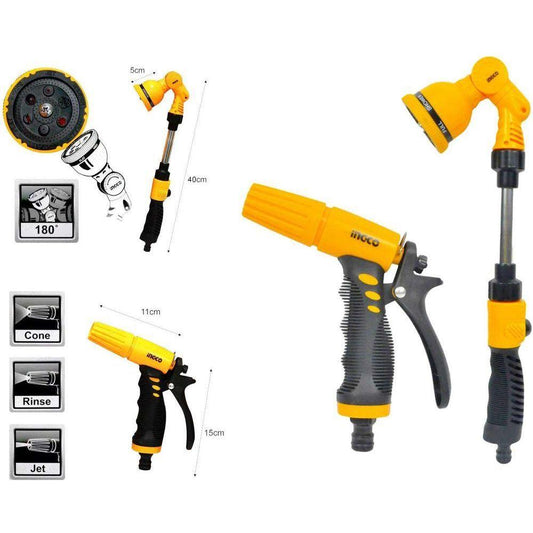 Ingco HWSK0201 2 pcs Watering Garden Nozzle Sprayer Kit - KHM Megatools Corp.