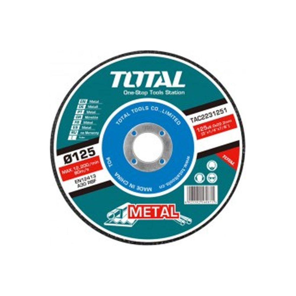 Total TAC2231251 Grinding Disc / Depressed Center Wheel 5" | Total by KHM Megatools Corp.