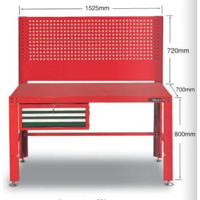 Hans 9996 Workbench with 3 Drawer Chest | Hans by KHM Megatools Corp.