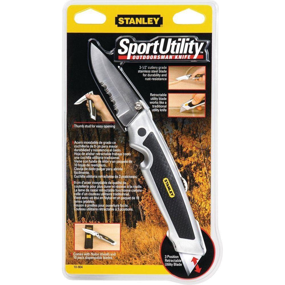 Stanley 10-804 Outdoorsman Utlity Cutter Knife