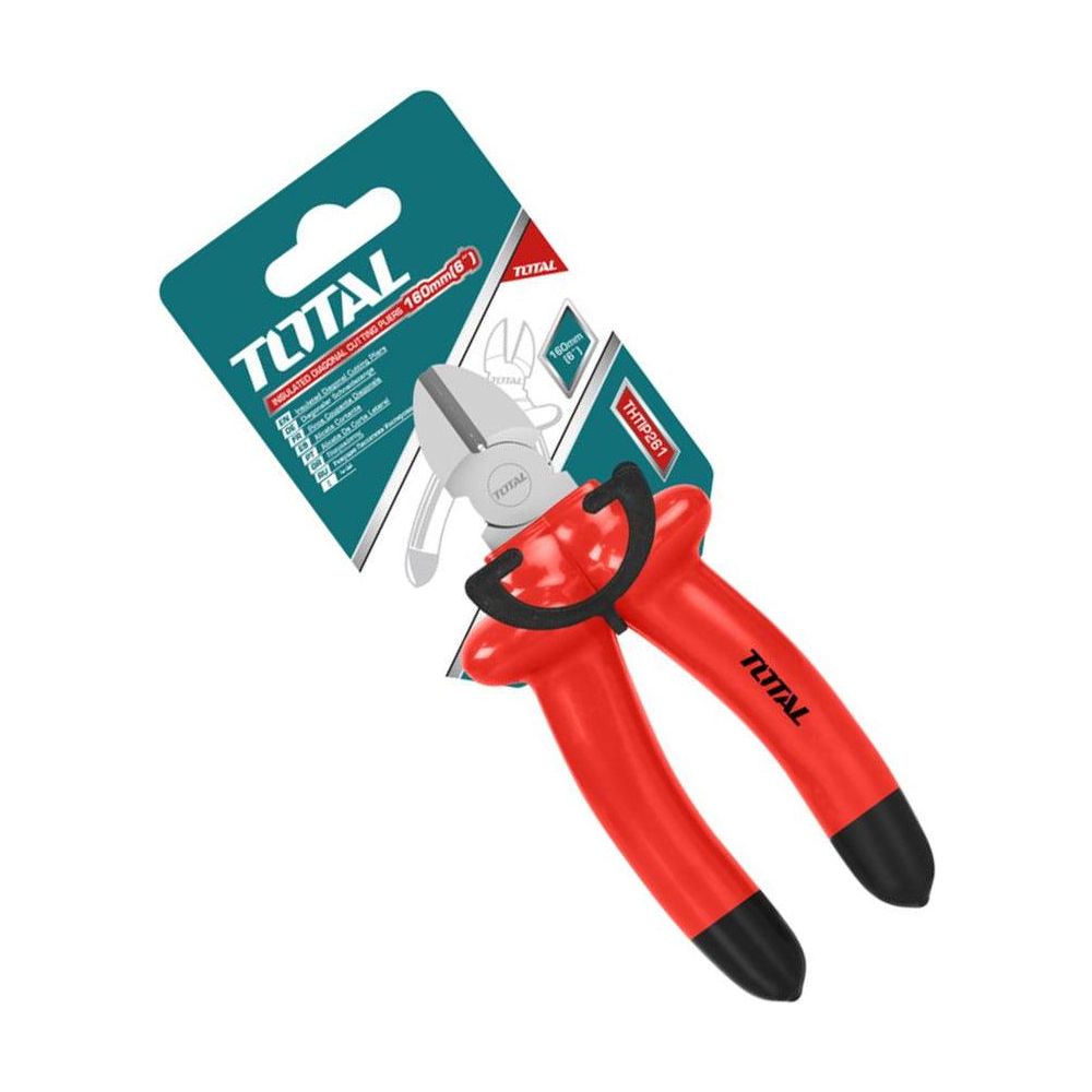 Total THTIP261 VDE Insulated Diagonal Cutting Plier 6" | Total by KHM Megatools Corp.